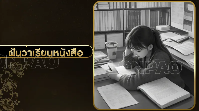 ฝันว่าเรียนหนังสือ