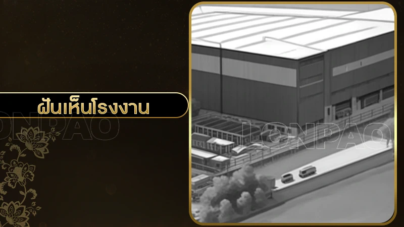 ฝันเห็นโรงงาน