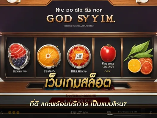 เว็บเกมสล็อต