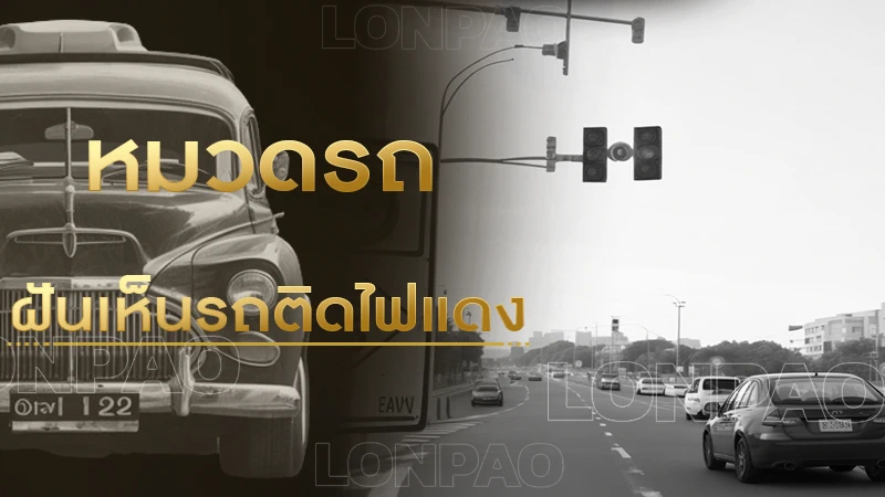 ฝันเห็นรถติดไฟแดง