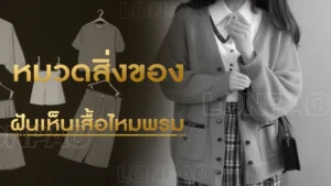 ทำนายฝันเห็นเสื้อไหมพรม