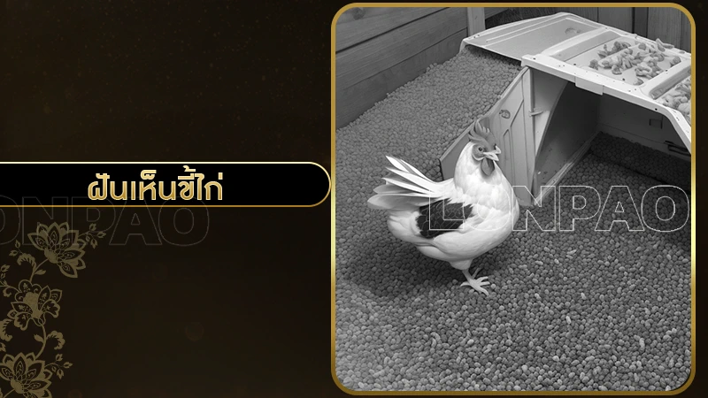 ฝันเห็นขี้ไก่